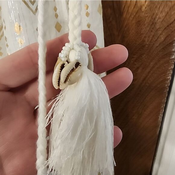 Aqua Swim Metalic print midi skirt swom cover up NWT SIze M - Picture 4 of 5